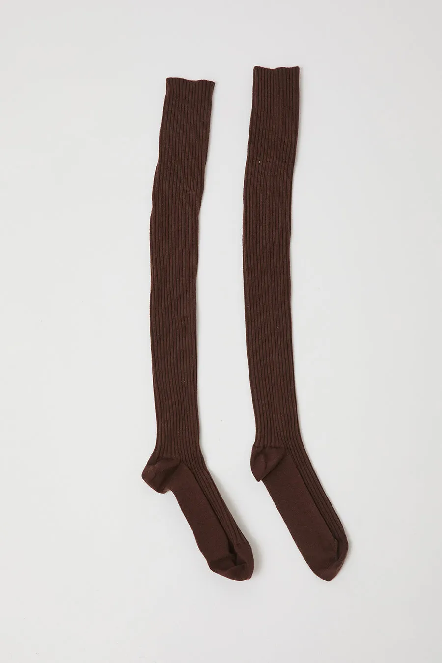 Baserange Overknee Socks in Orta Brown sold by No. 6 product image thumbnail 2