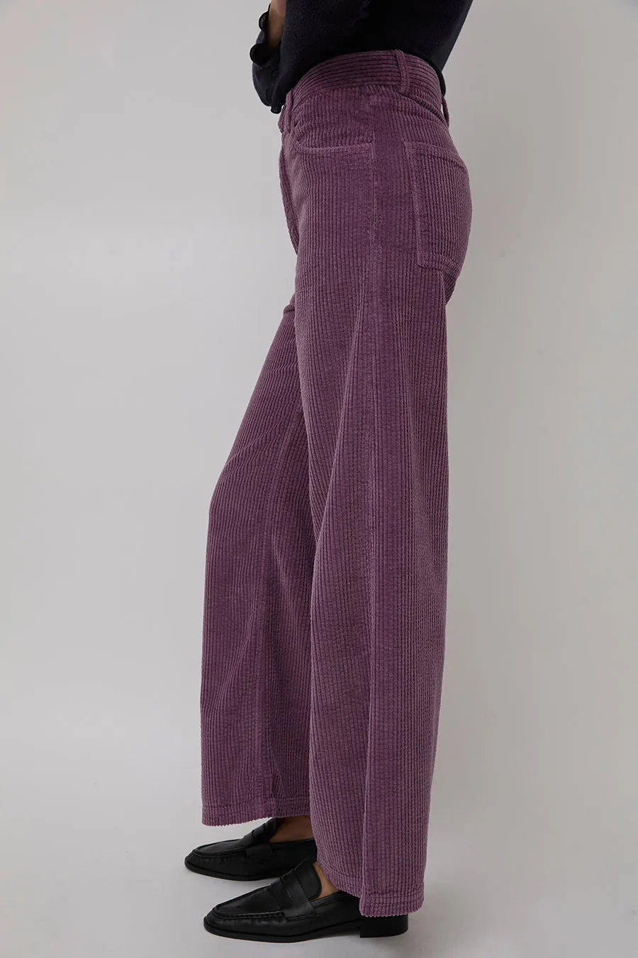 Baserange Tajo Wide Pants in Cue Purple sold by No. 6 product image thumbnail 4