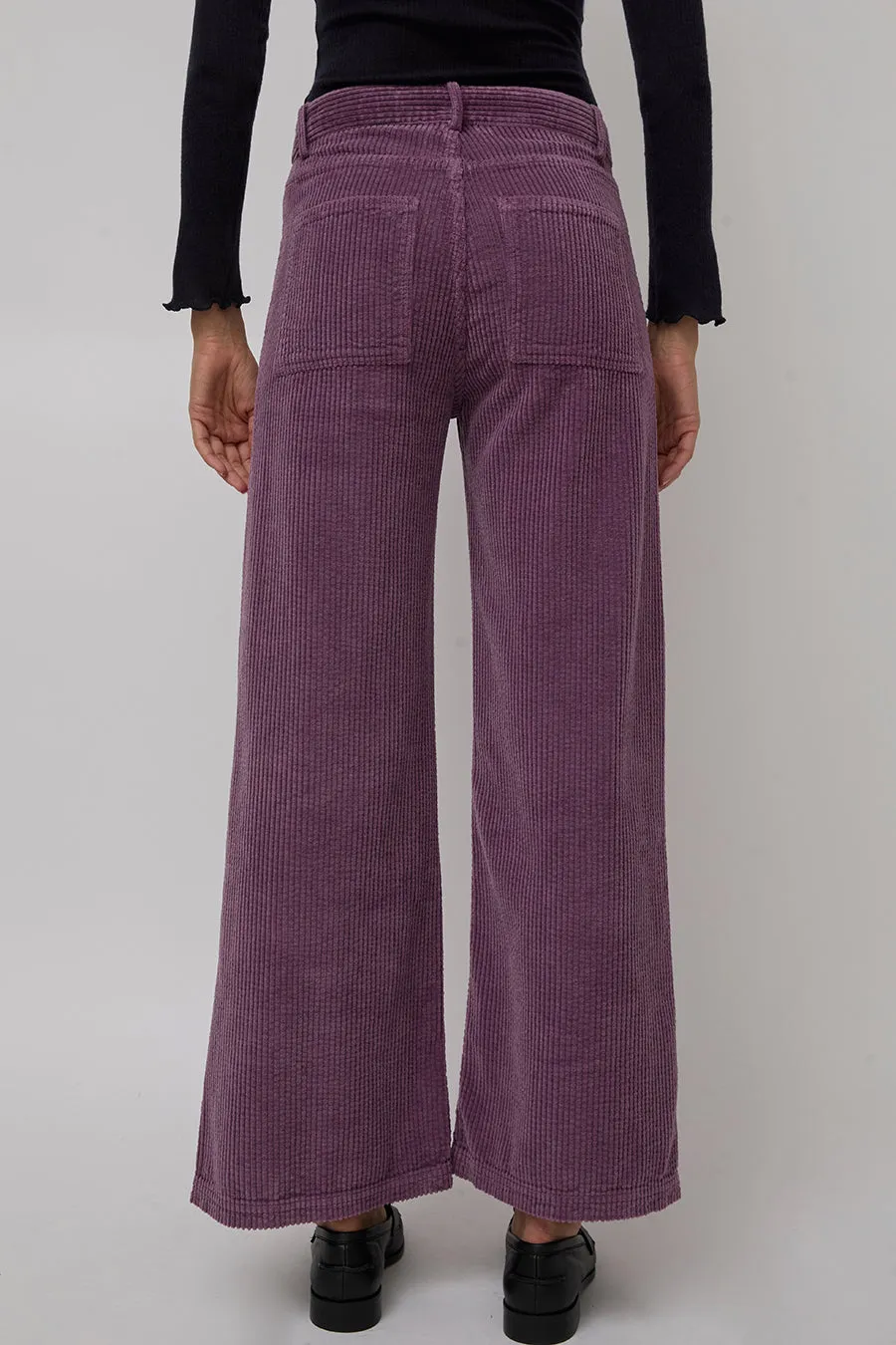 Baserange Tajo Wide Pants in Cue Purple sold by No. 6 product image thumbnail 5