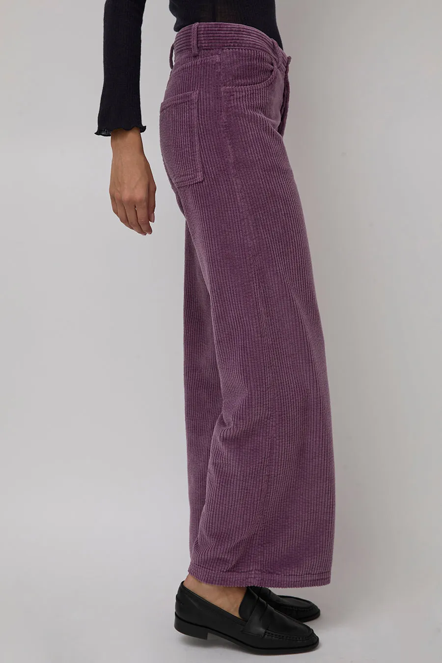 Baserange Tajo Wide Pants in Cue Purple sold by No. 6 product image thumbnail 2