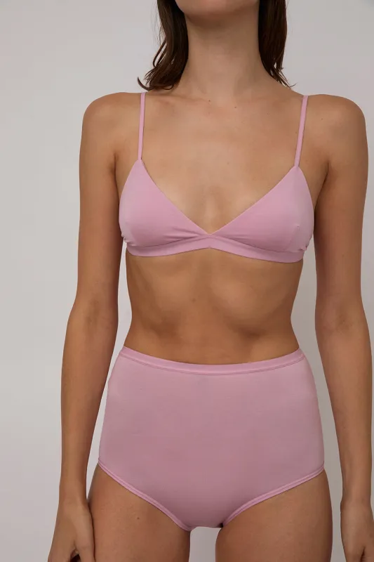 Baserange Highwaist Bell Pant in Doro Pink sold by No. 6