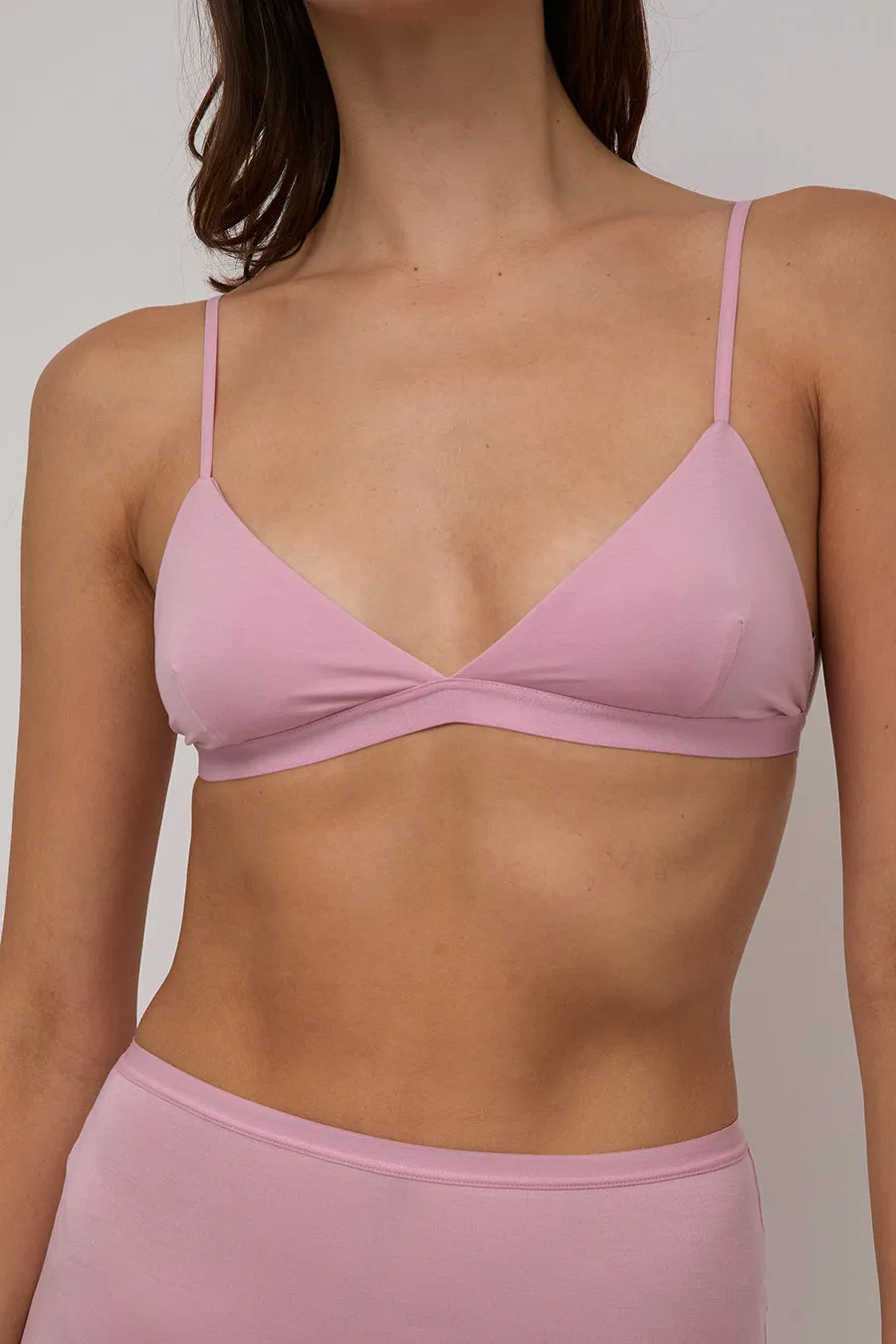 Baserange Mississippi Bra in Doro Pink sold by No. 6