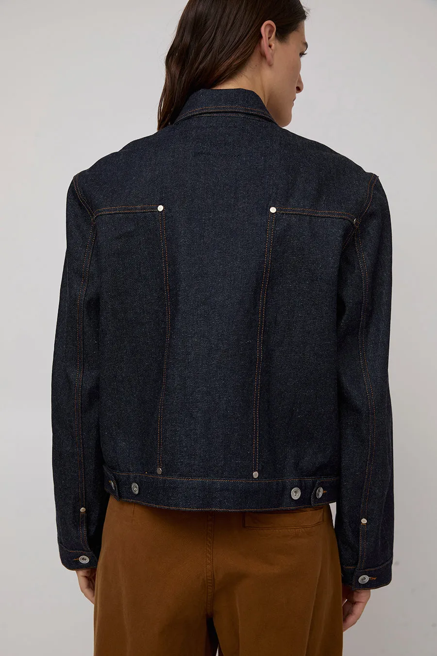 YMC Loft Jacket in Indigo sold by No. 6 product image thumbnail 5