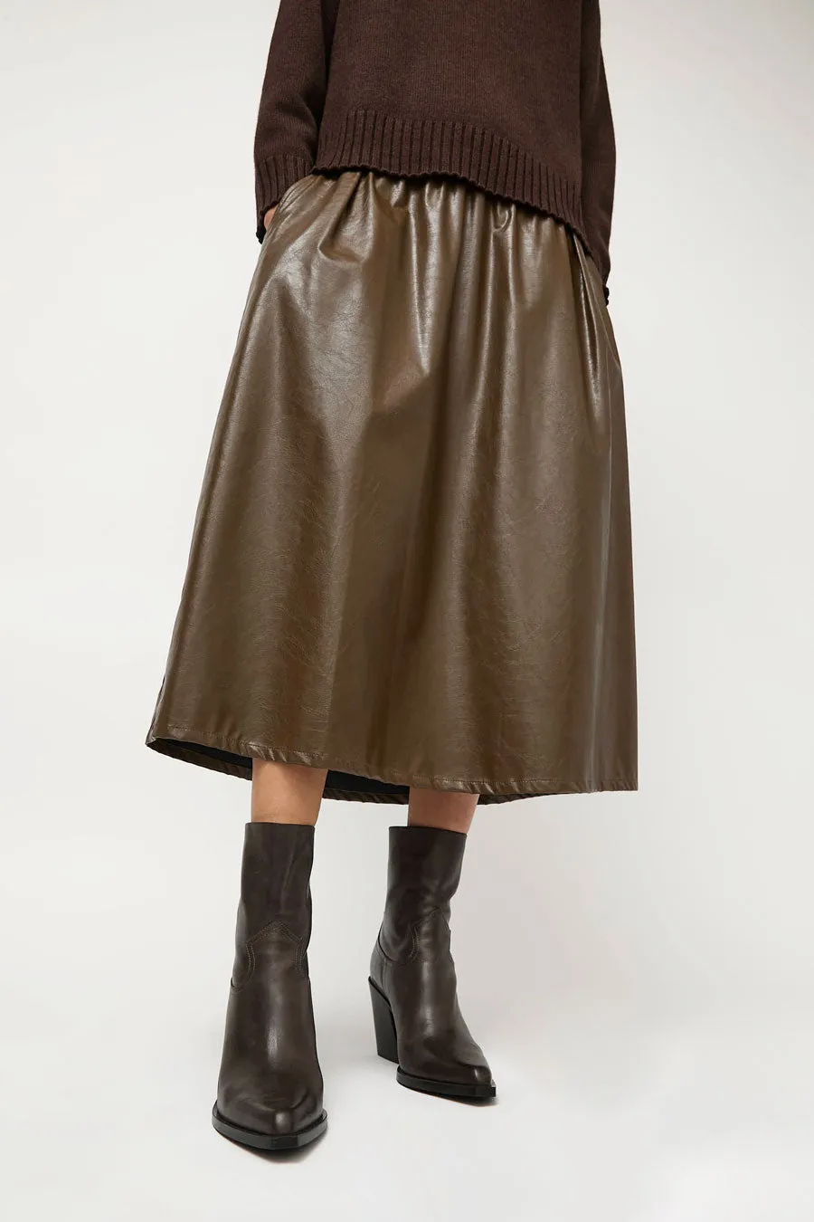 No.6 Zip Up Western Boot in Espresso sold by No. 6 product image thumbnail 4