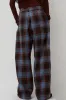 Collina Strada Catchfly Pant in Cranberry Sky Plaid sold by No. 6