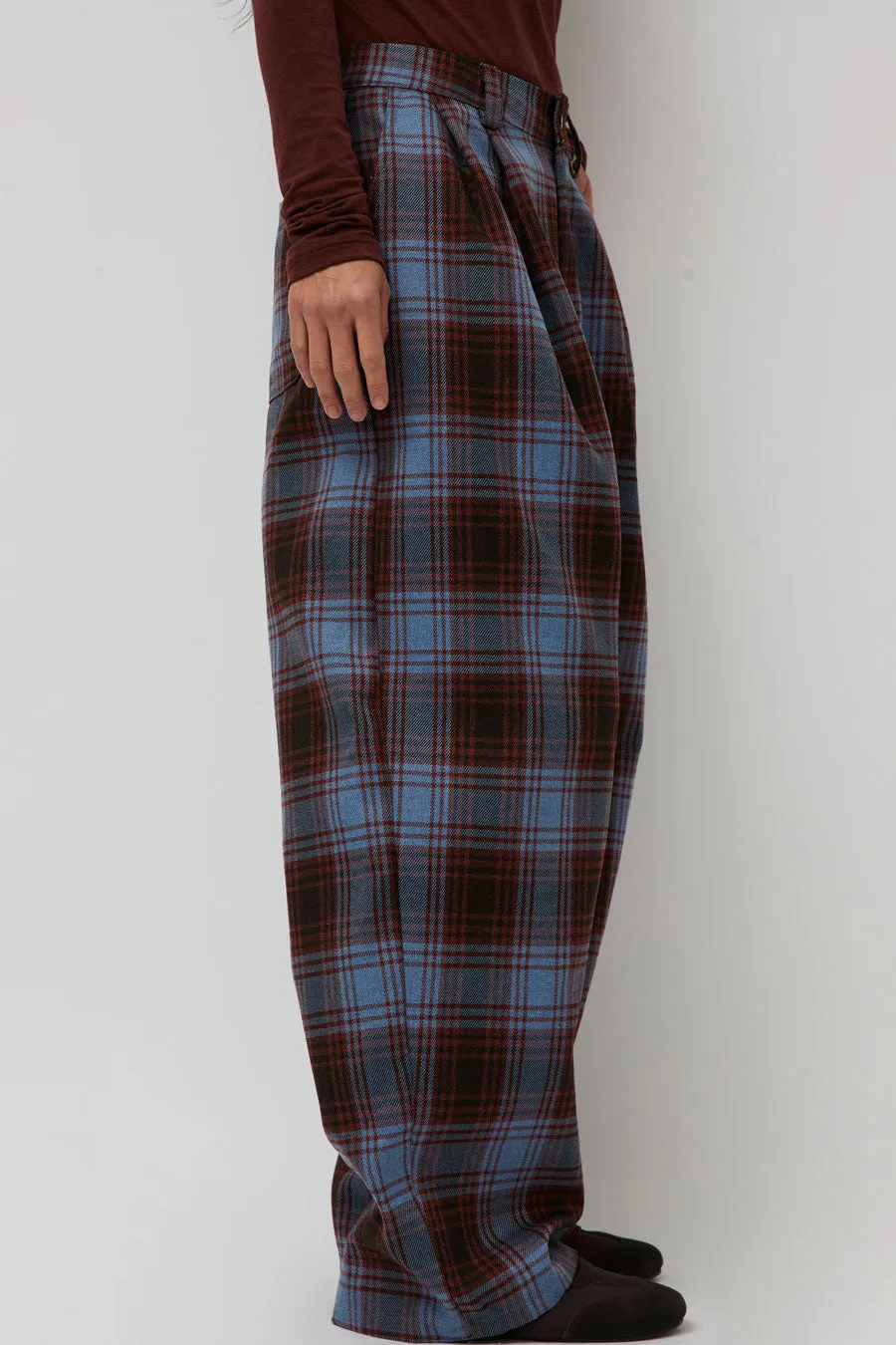 Collina Strada Catchfly Pant in Cranberry Sky Plaid sold by No. 6 product image thumbnail 5