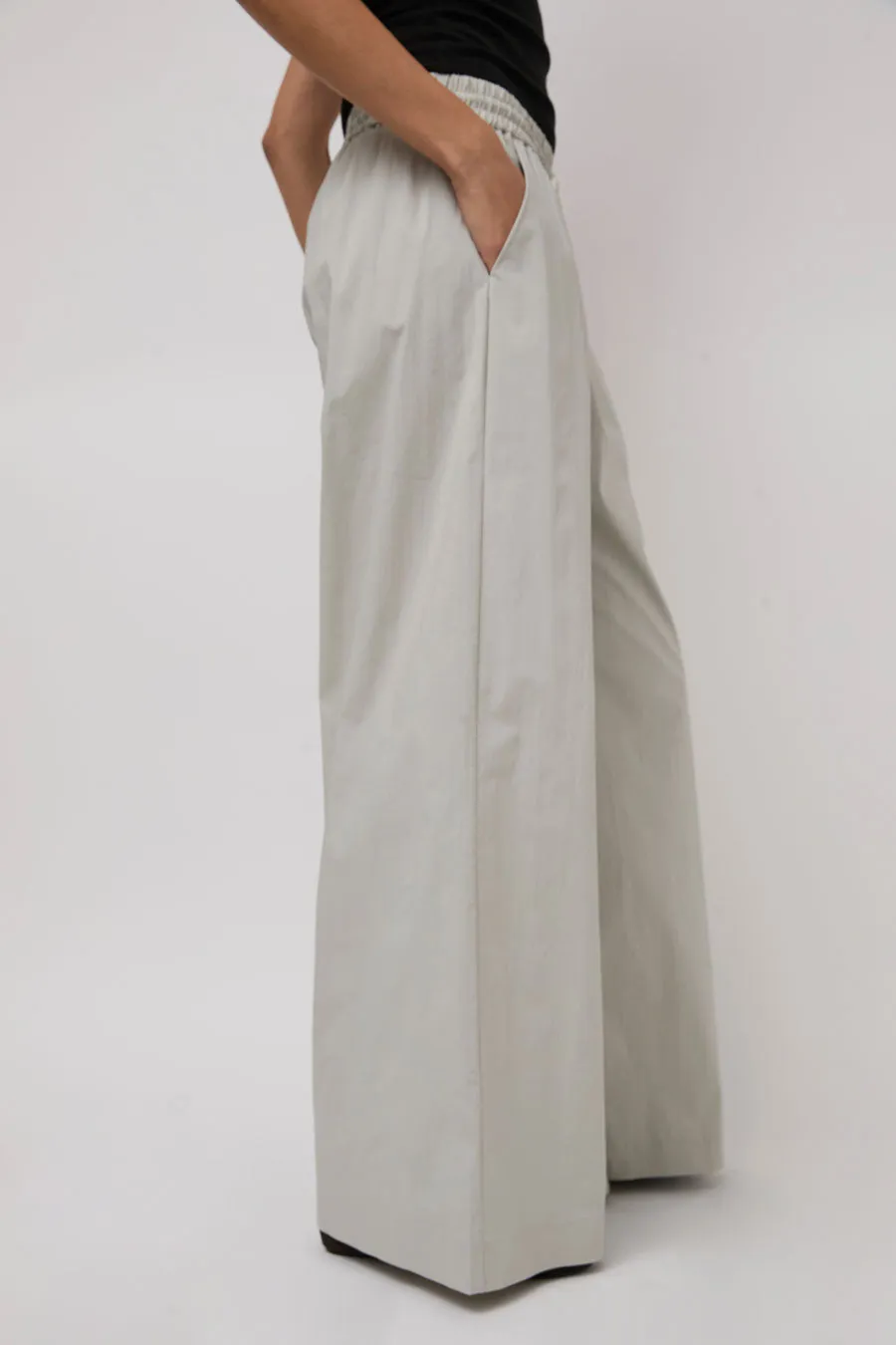 St. Agni Everyday Drawstring Pants in Silver sold by No. 6 product image thumbnail 4