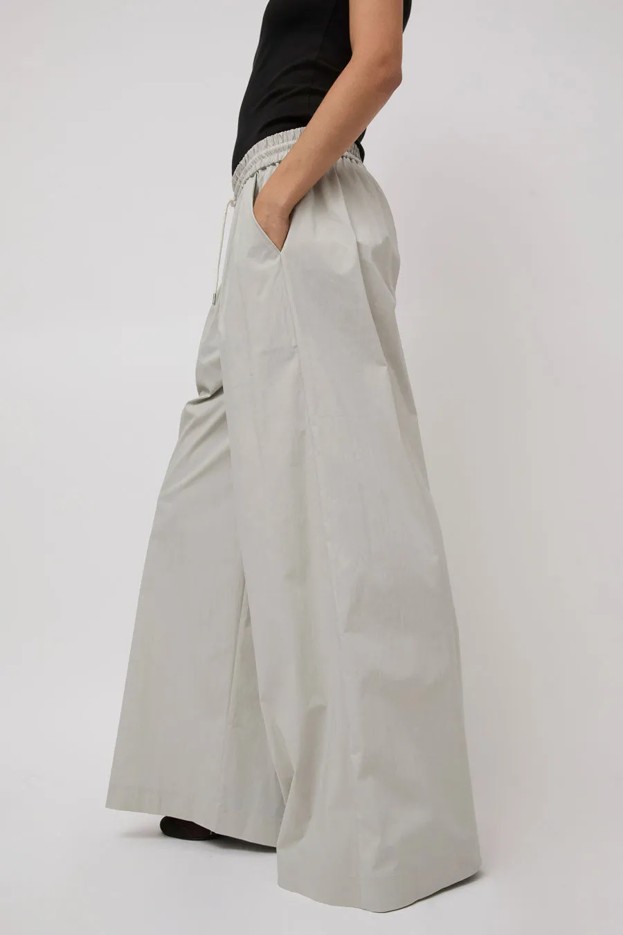 St. Agni Everyday Drawstring Pants in Silver sold by No. 6 product image thumbnail 2