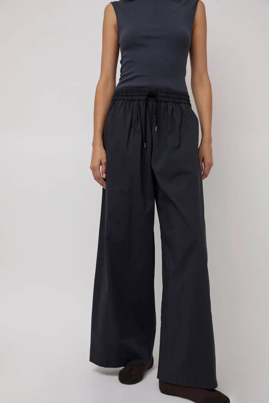 St. Agni Everyday Drawstring Pants in Dark Ink sold by No. 6 product image thumbnail 5