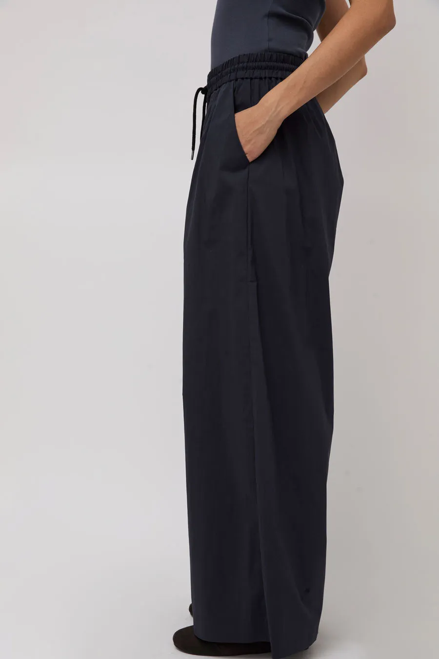 St. Agni Everyday Drawstring Pants in Dark Ink sold by No. 6 product image thumbnail 2