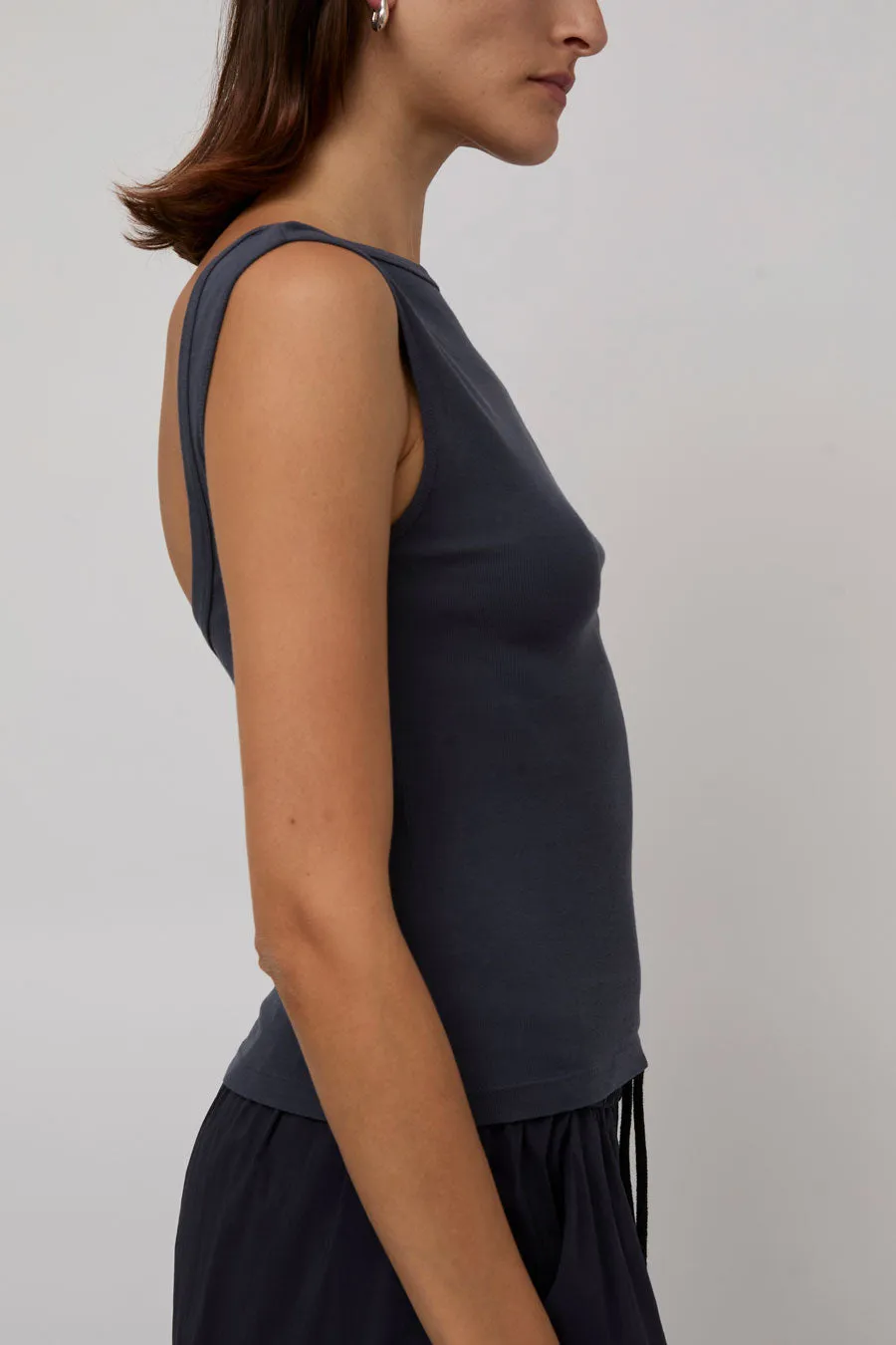 St. Agni Organic Cotton Ballerina Top in Storm sold by No. 6 product image thumbnail 5