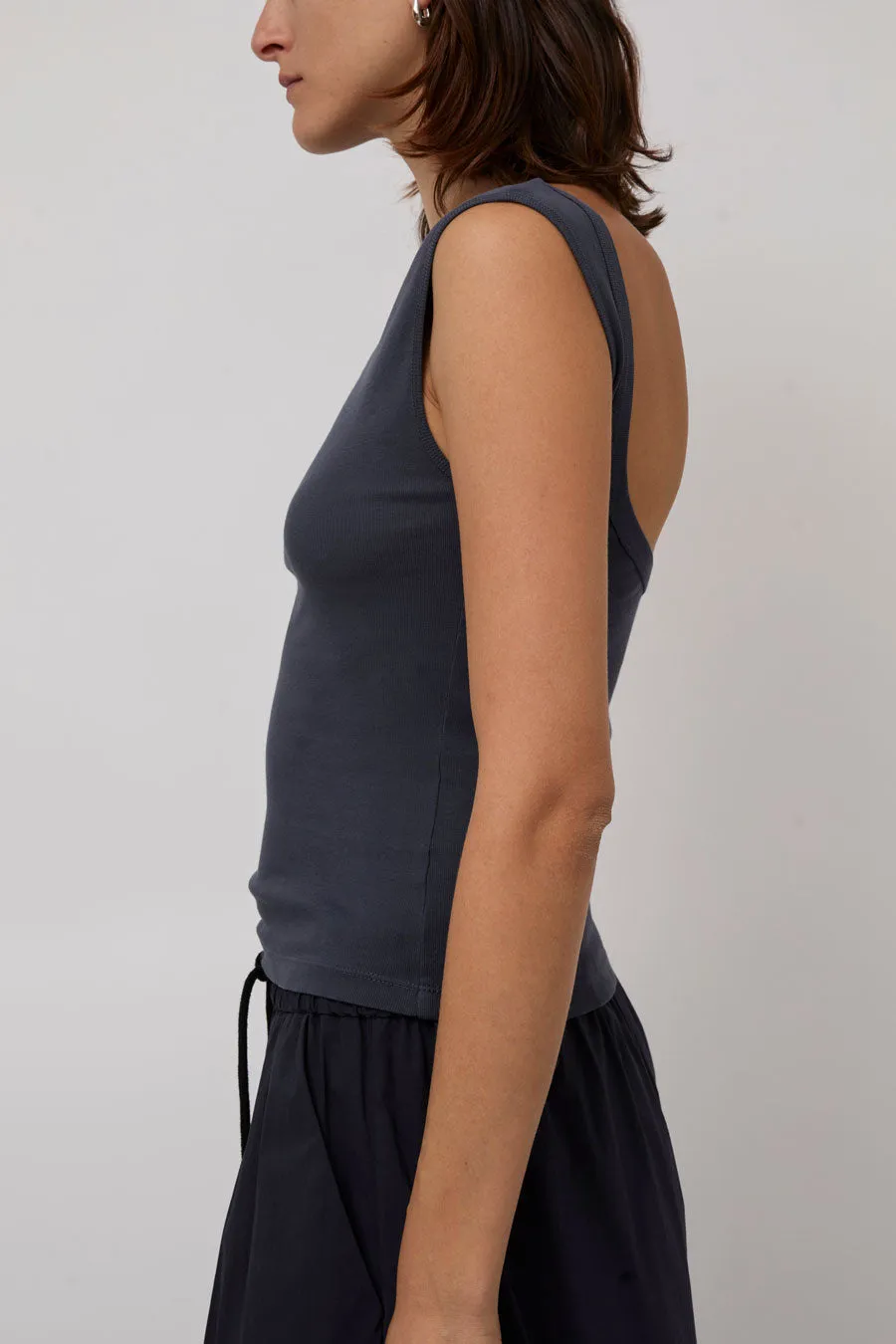 St. Agni Organic Cotton Ballerina Top in Storm sold by No. 6 product image thumbnail 3