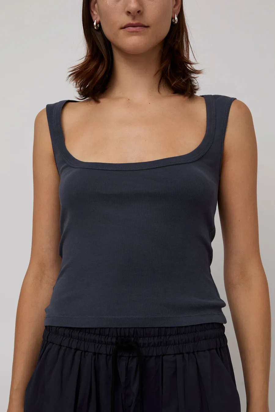 St. Agni Organic Cotton Ballerina Top in Storm sold by No. 6 product image thumbnail 2