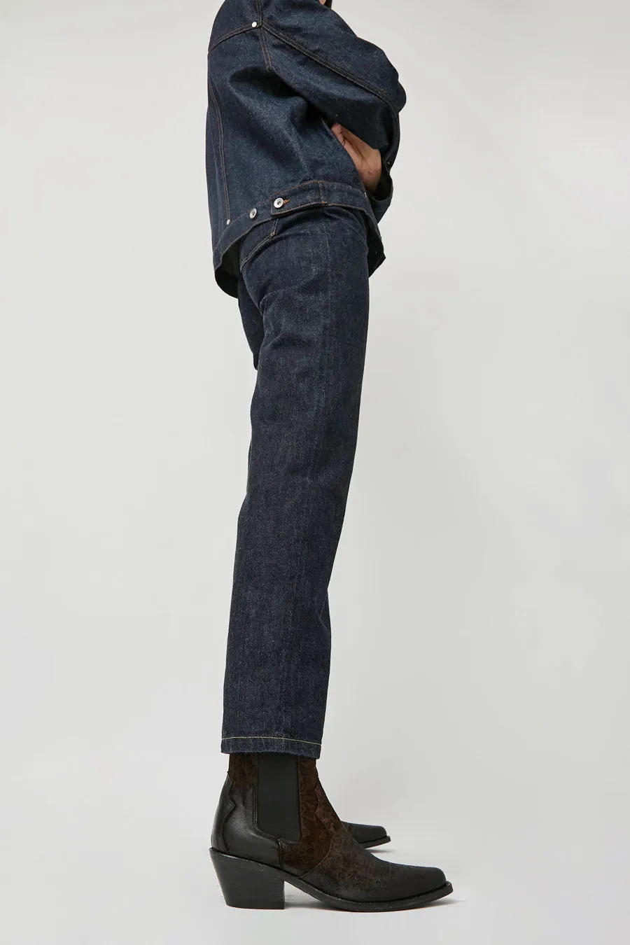 No.6 Pull on Low Western Boot in Dark Leopard sold by No. 6 product image thumbnail 5