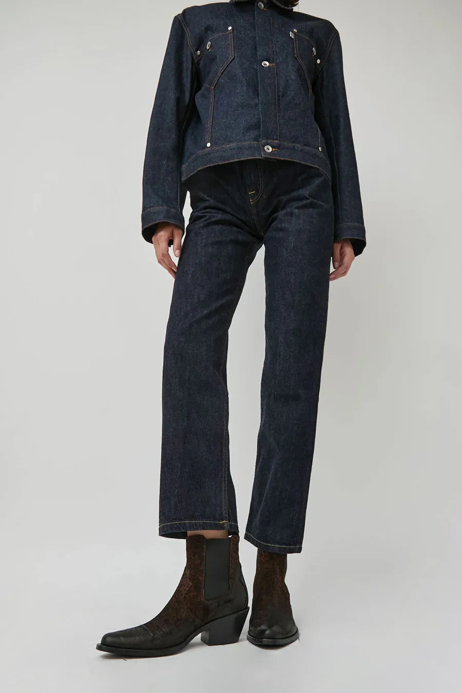 No.6 Pull on Low Western Boot in Dark Leopard sold by No. 6 product image thumbnail 4