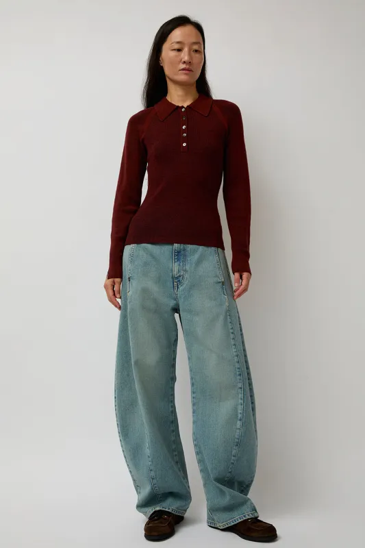 Sayaka Davis Barrel Denim in Vintage Blue sold by No. 6