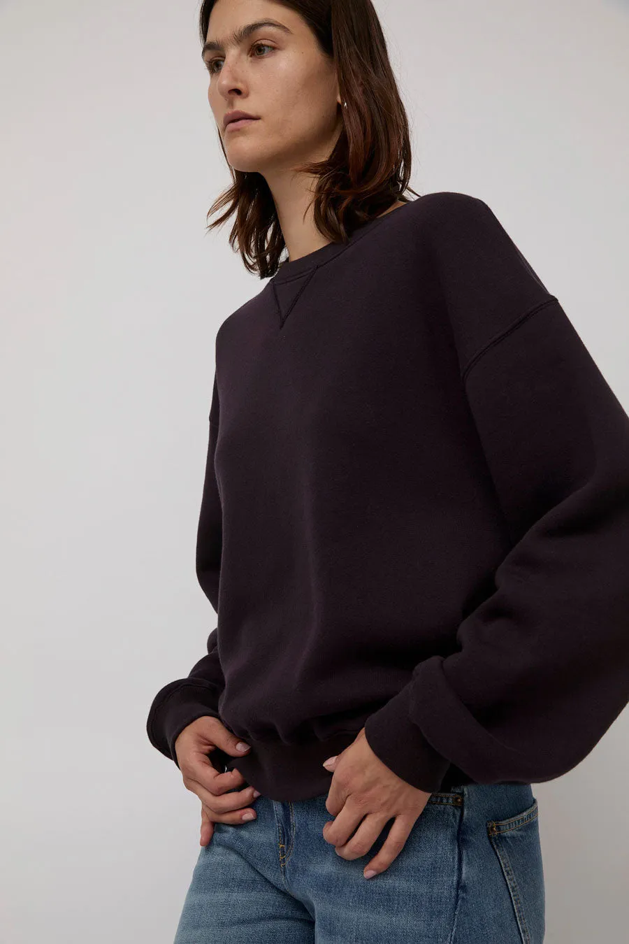 6397 Deb Sweatshirt in Deep Purple sold by No. 6 product image thumbnail 3