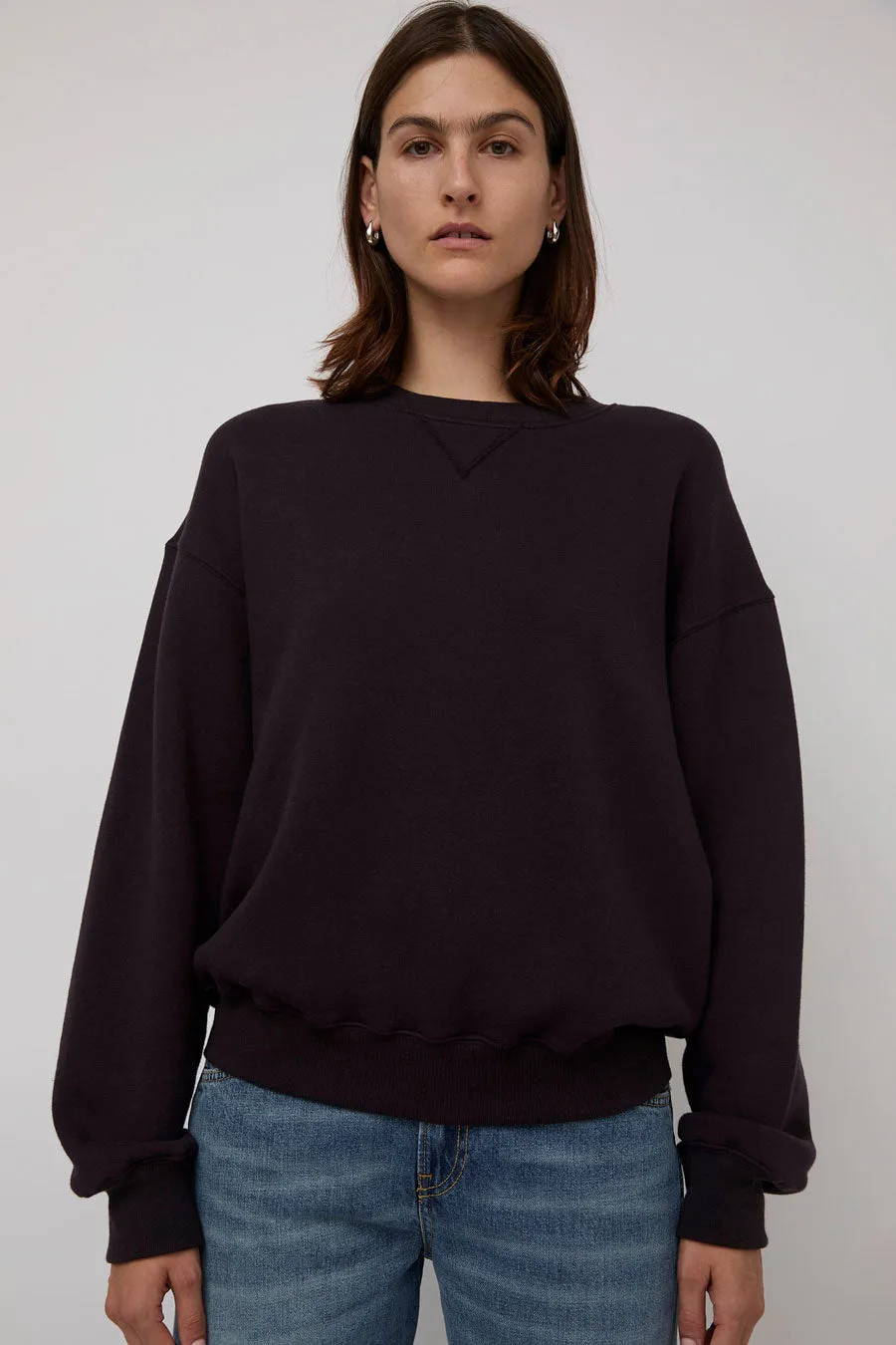 6397 Deb Sweatshirt in Deep Purple sold by No. 6
