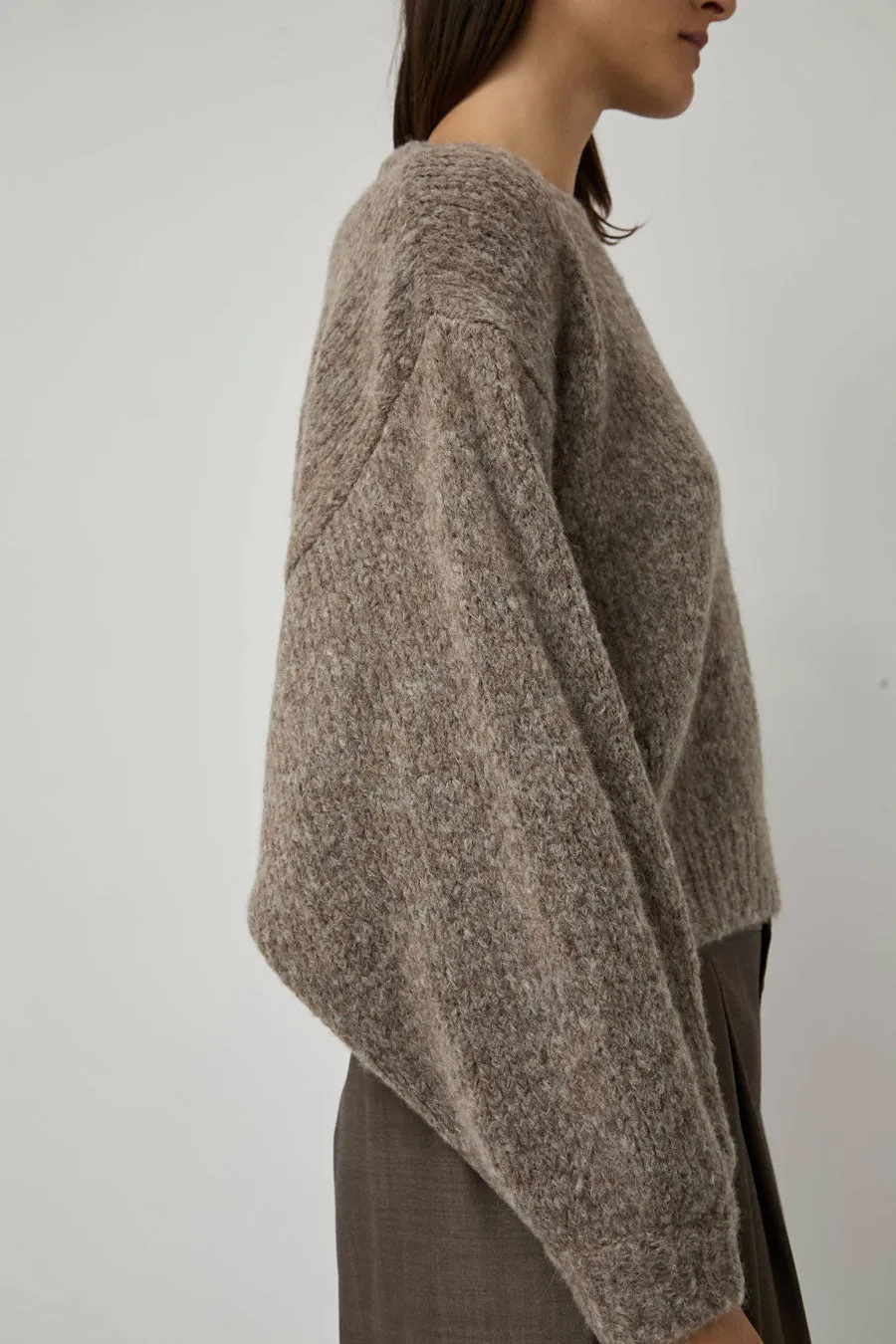 Atelier Delphine Balloon Sleeve Sweater in Deer sold by No. 6 product image thumbnail 4