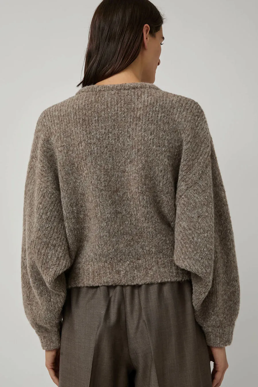 Atelier Delphine Balloon Sleeve Sweater in Deer sold by No. 6 product image thumbnail 5