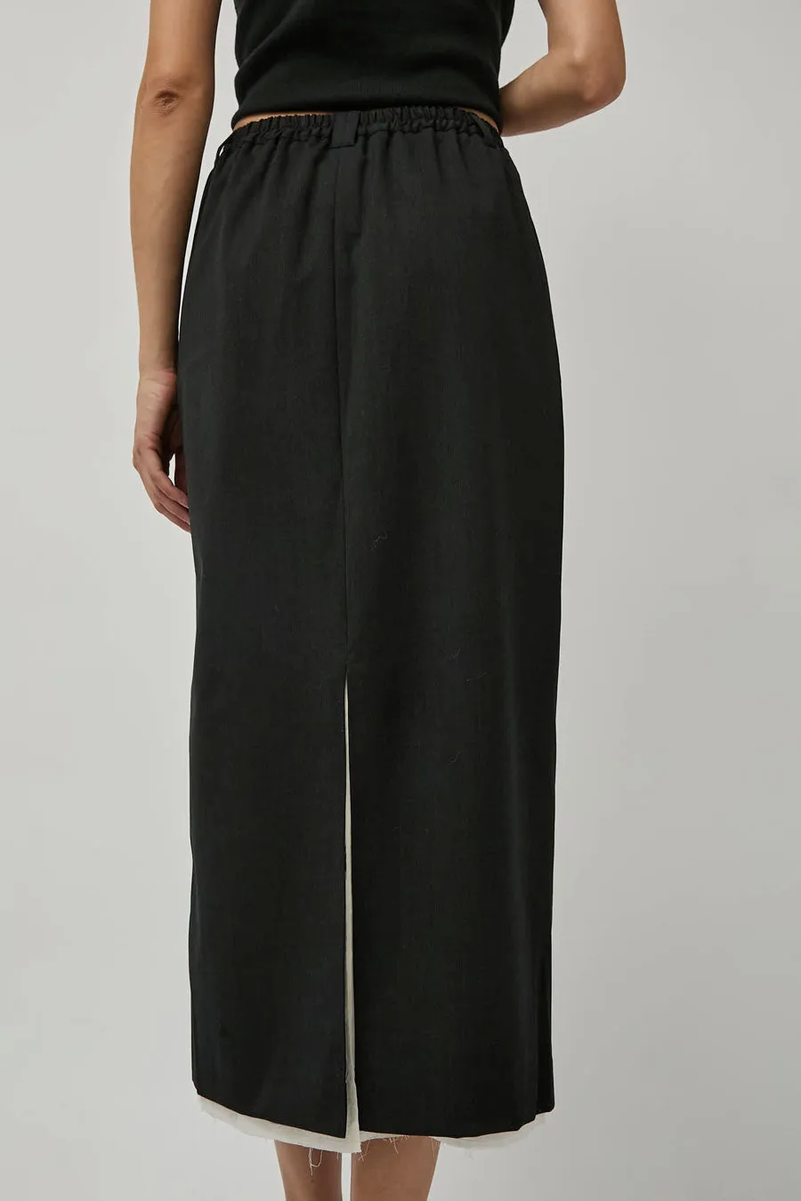 CORDERA Tailoring Long Skirt in Anthracite sold by No. 6 product image thumbnail 5