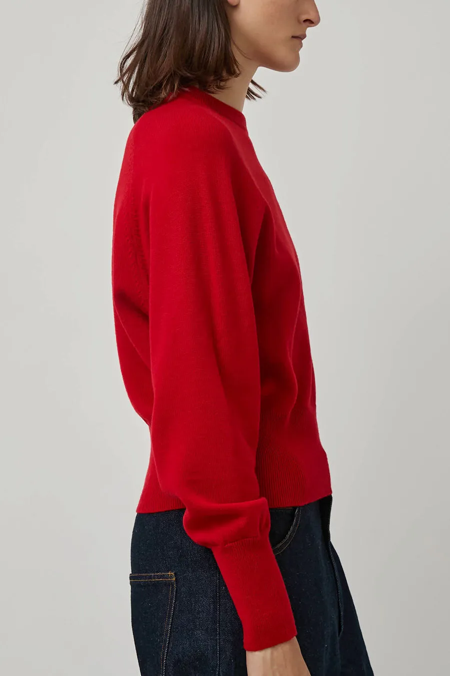 CORDERA Merino Wool Sweater in Red sold by No. 6 product image thumbnail 2