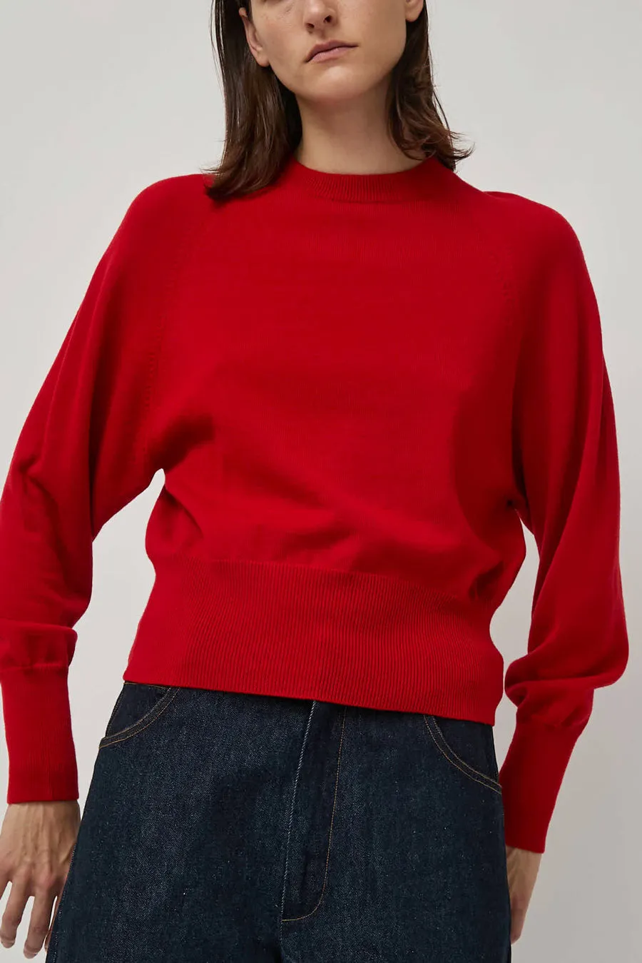 CORDERA Merino Wool Sweater in Red sold by No. 6 product image thumbnail 3