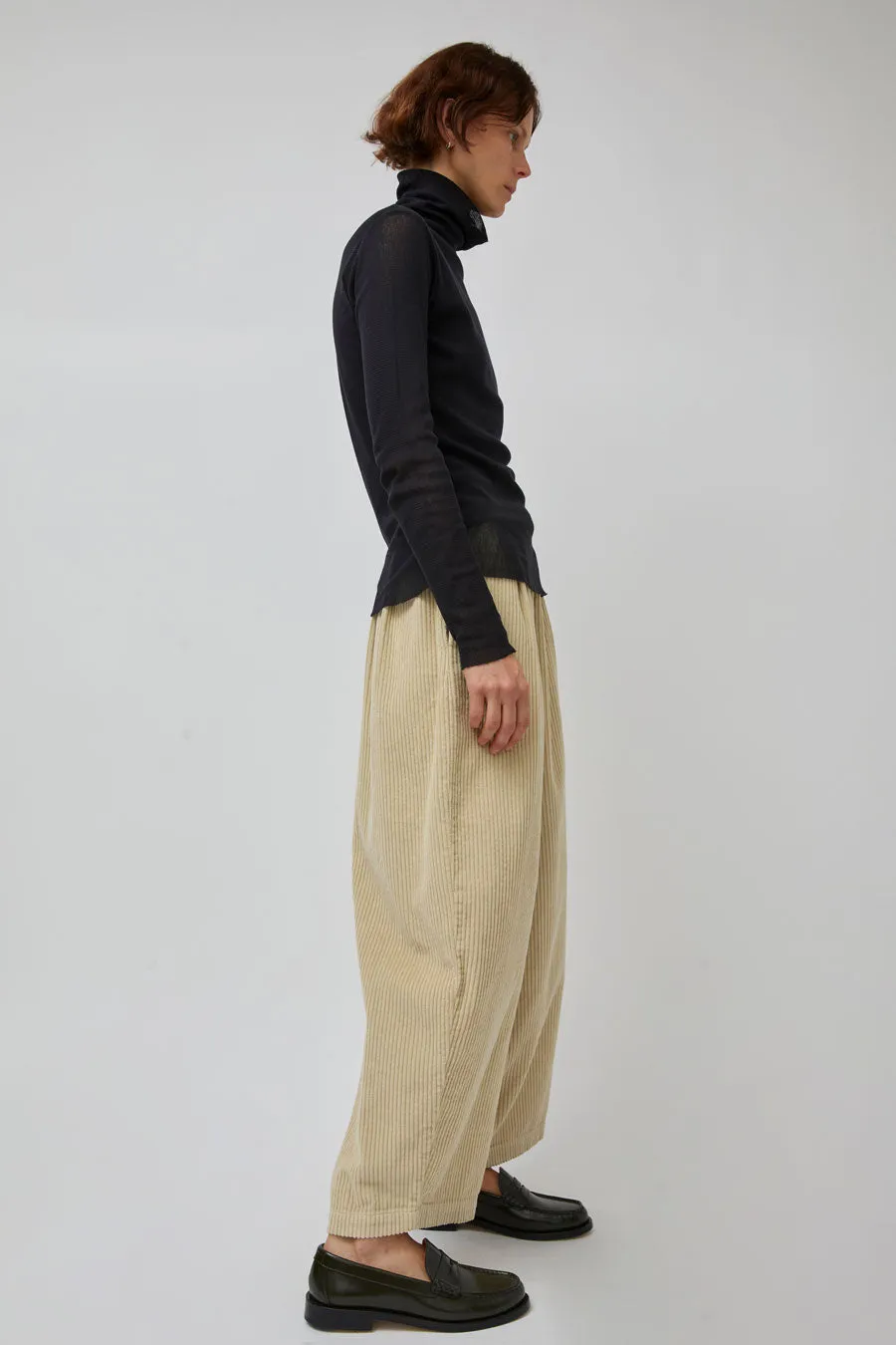 Black Crane Wide Pants in Ivory sold by No. 6 product image thumbnail 5