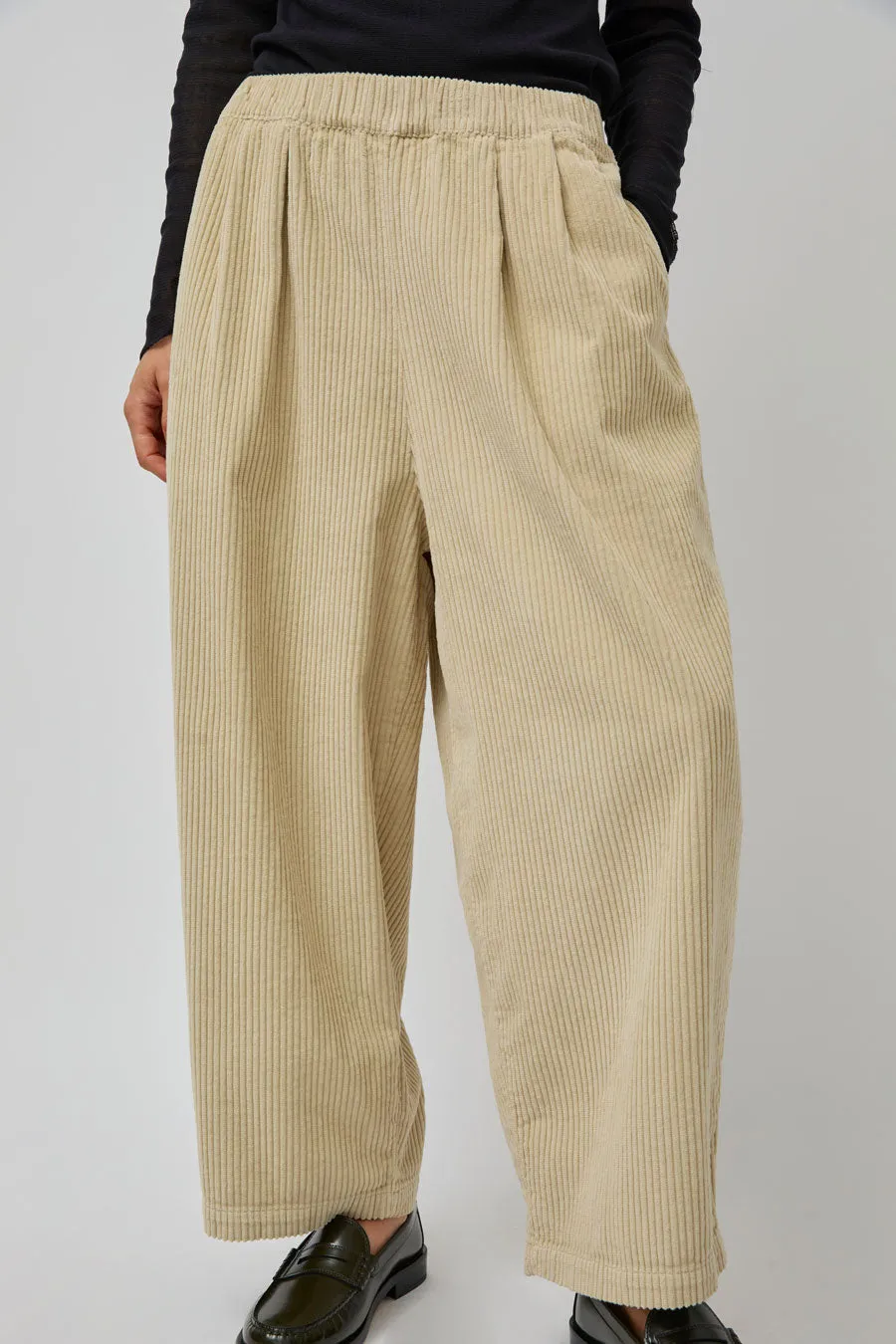 Black Crane Wide Pants in Ivory sold by No. 6 product image thumbnail 3