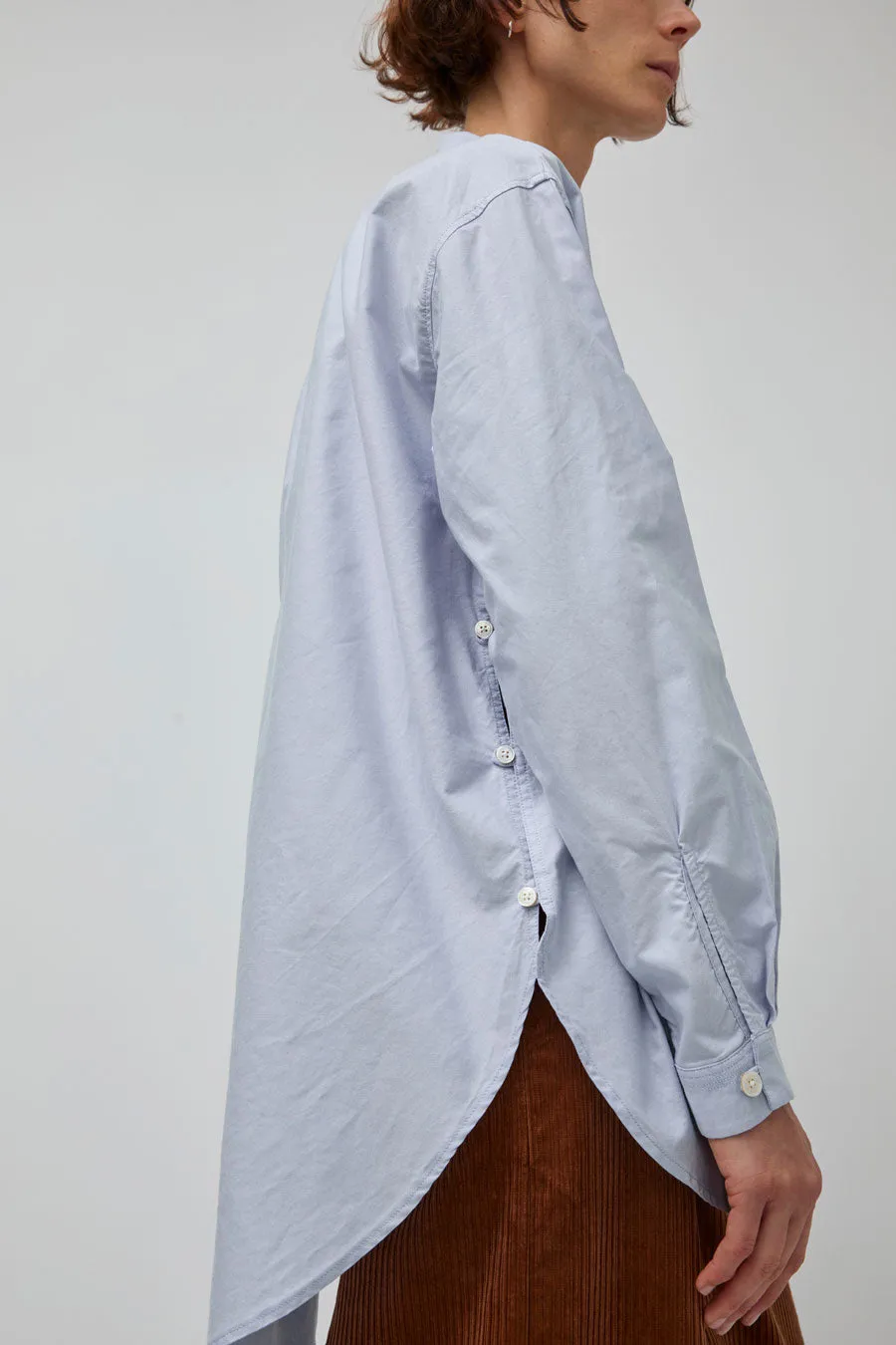 Rue De Tokyo Shelby Oxford Blouse in Light Blue sold by No. 6 product image thumbnail 2