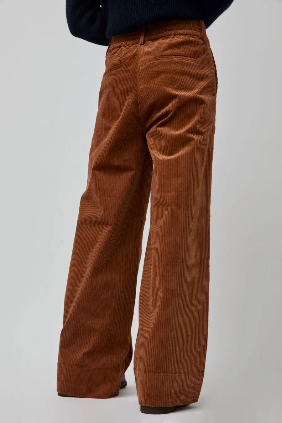 Rue De Tokyo Philly Trousers In Golden Brown Corduroy sold by No. 6 product image thumbnail 4