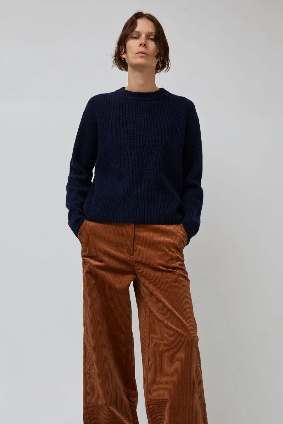 Rue De Tokyo Karli Crewneck Sweater in Navy sold by No. 6 product image thumbnail 5