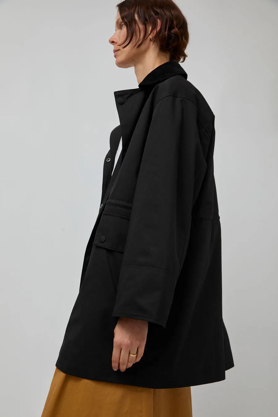 Rue De Tokyo Cimana Trench in Black sold by No. 6 product image thumbnail 5