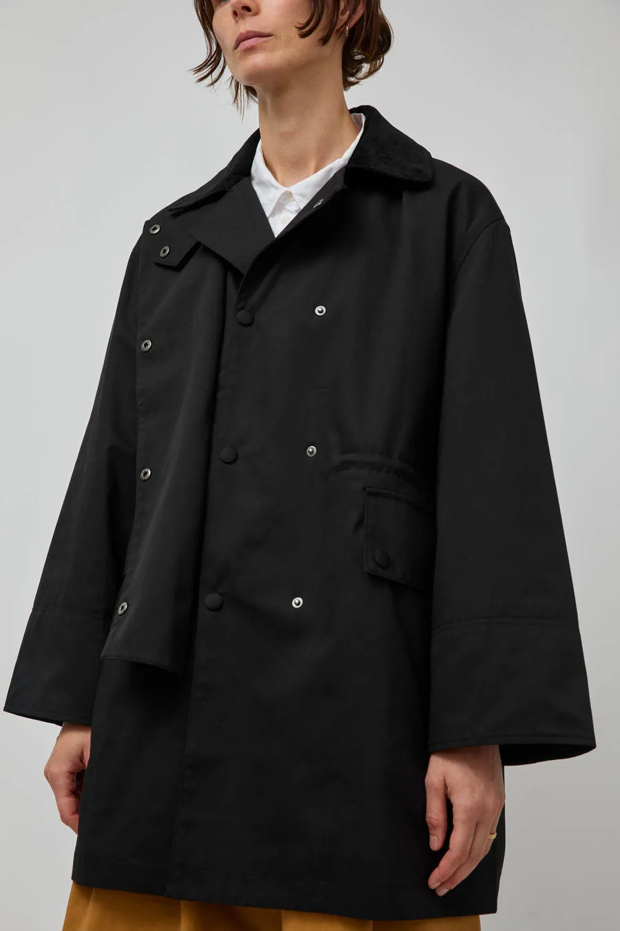 Rue De Tokyo Cimana Trench in Black sold by No. 6 product image thumbnail 2