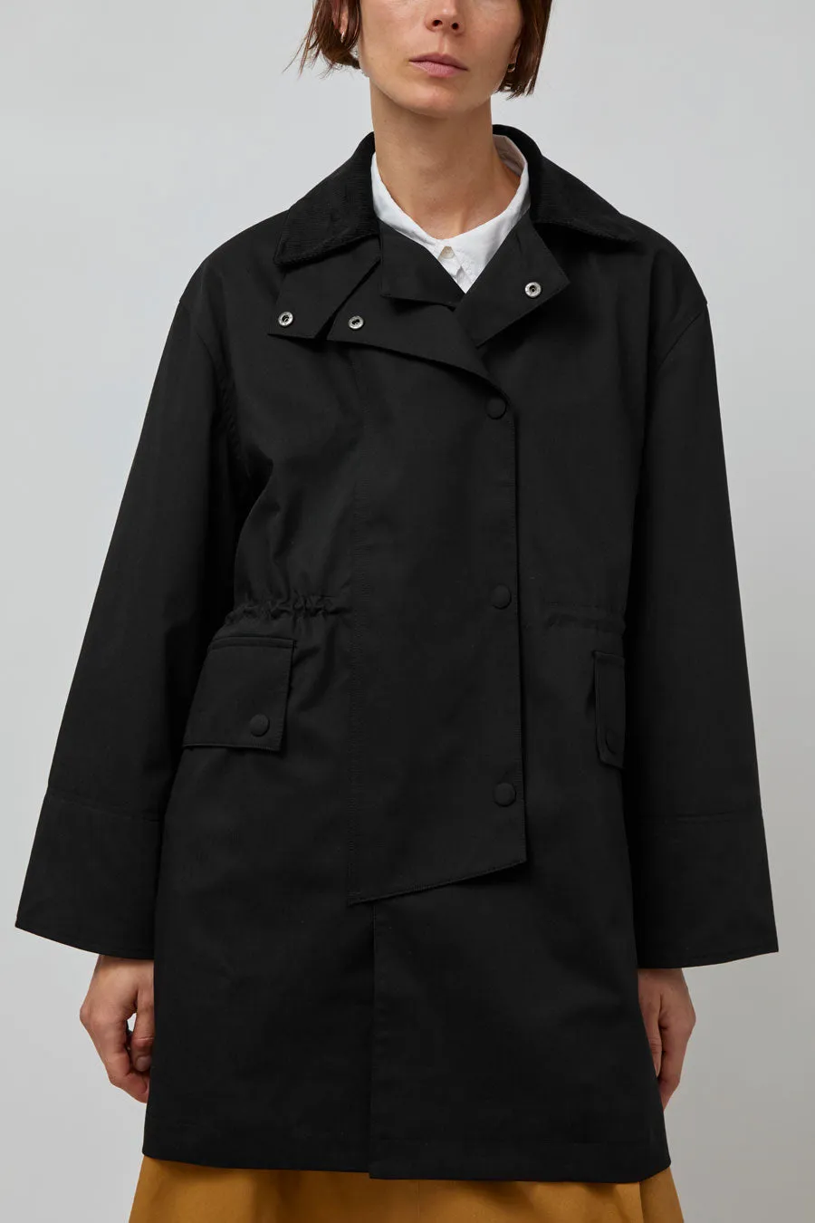 Rue De Tokyo Cimana Trench in Black sold by No. 6 product image thumbnail 4