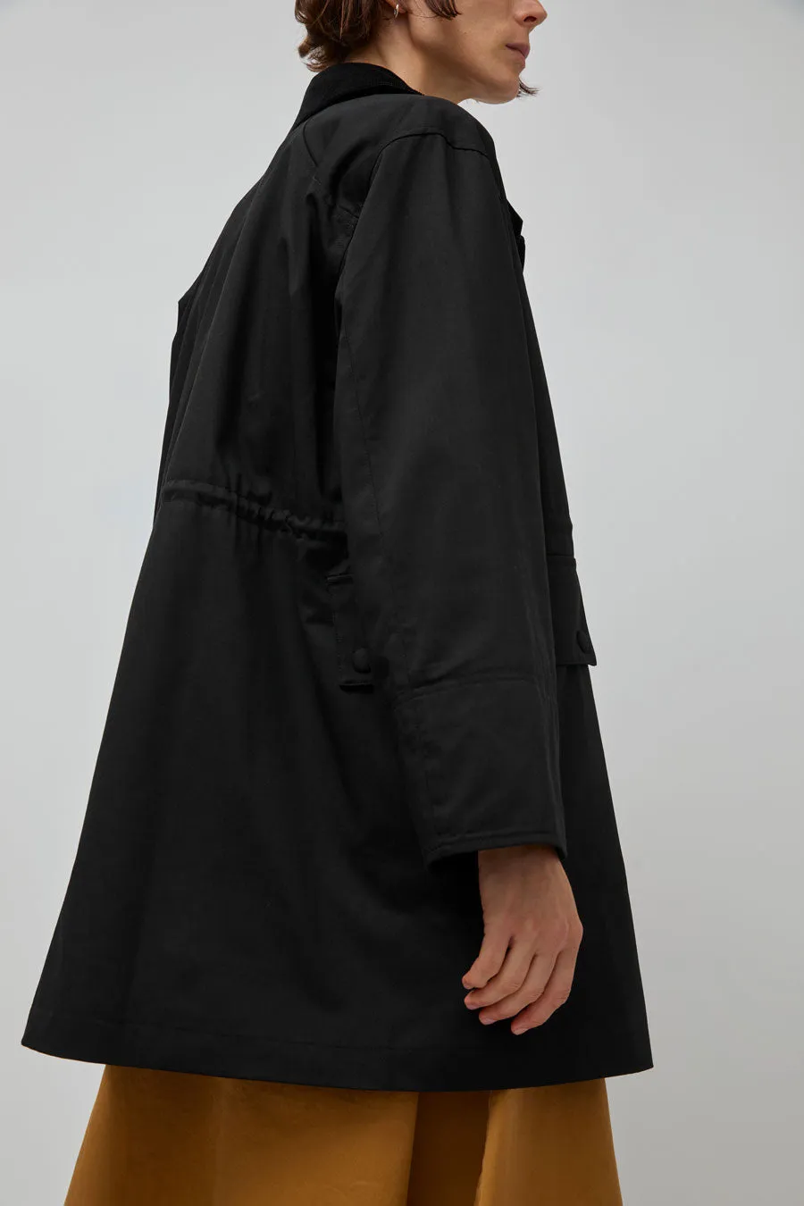 Rue De Tokyo Cimana Trench in Black sold by No. 6 product image thumbnail 3