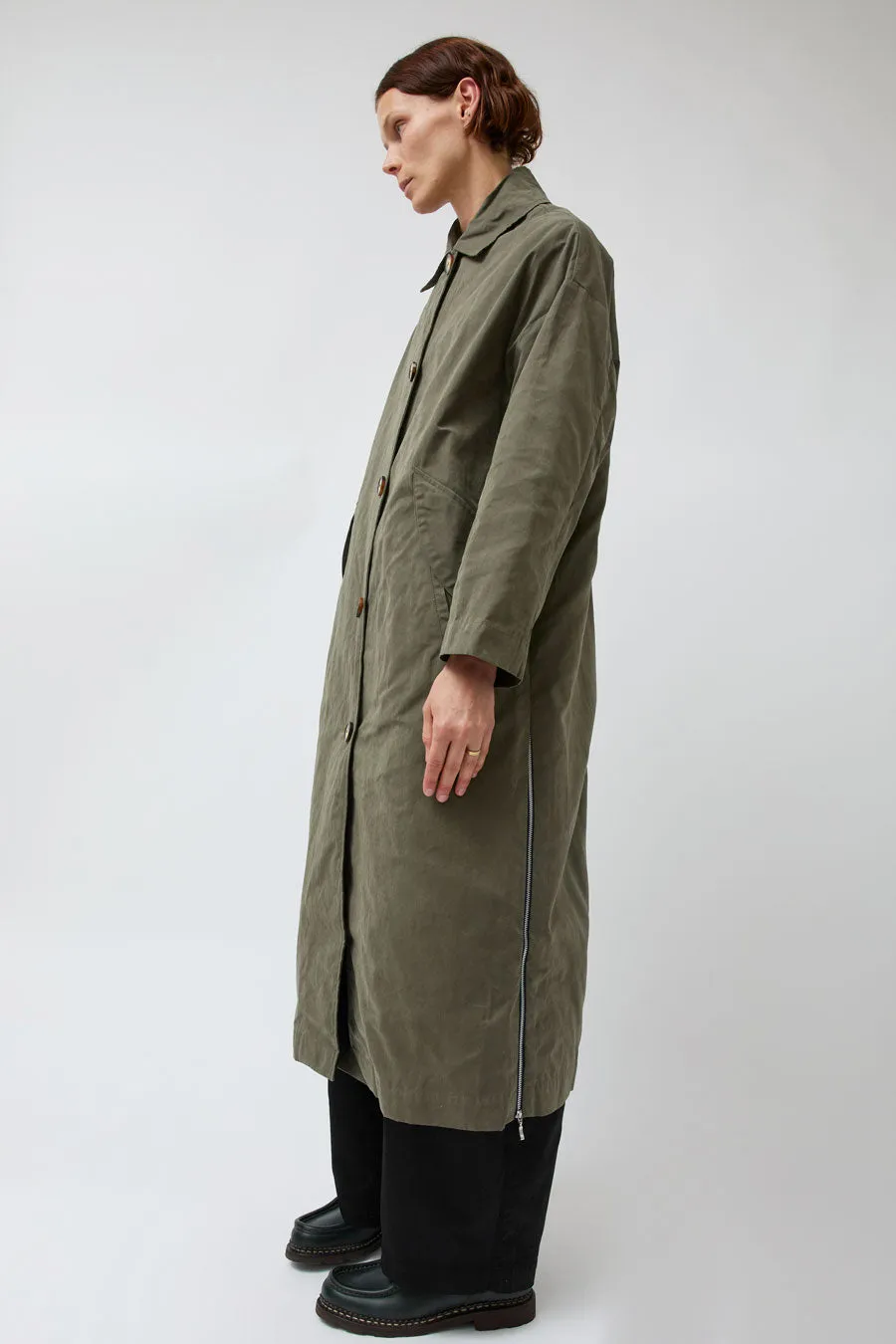 Pret Pour Partir Alma Coat with Removable Vest in Khaki sold by No. 6 product image thumbnail 5