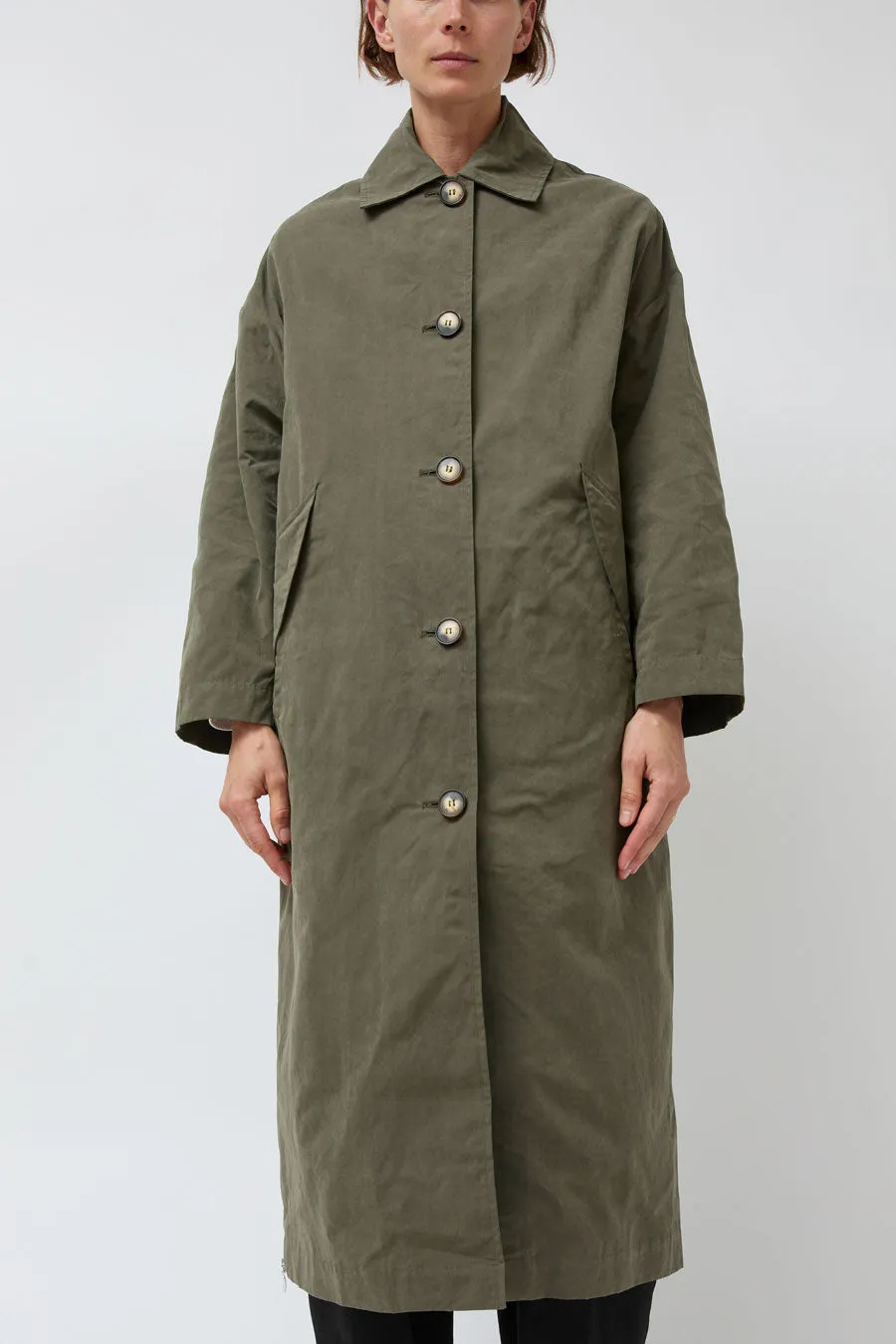 Pret Pour Partir Alma Coat with Removable Vest in Khaki sold by No. 6 product image thumbnail 4