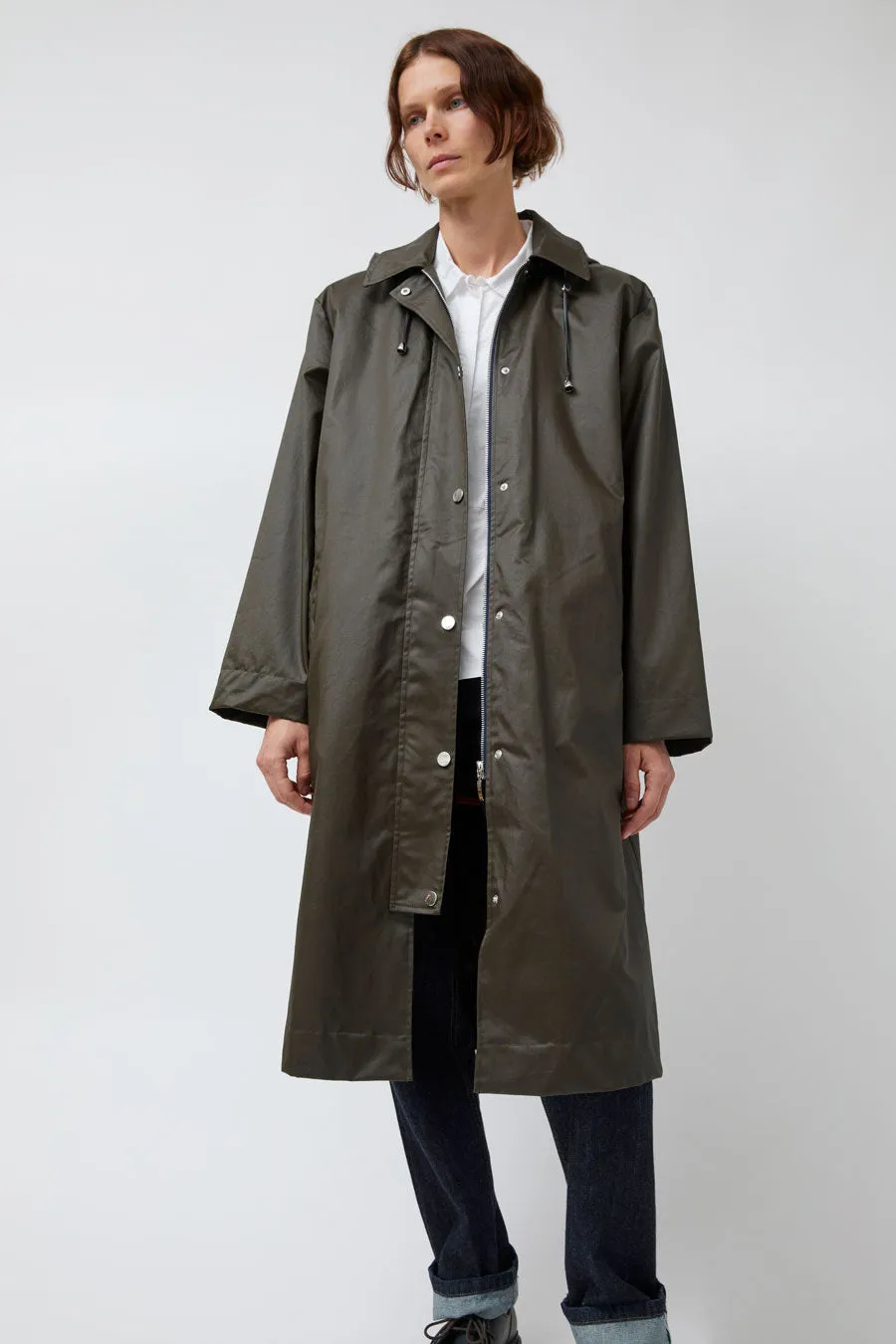 Pret Pour Partir Lola Parka with Removable Vest in Olive sold by No. 6