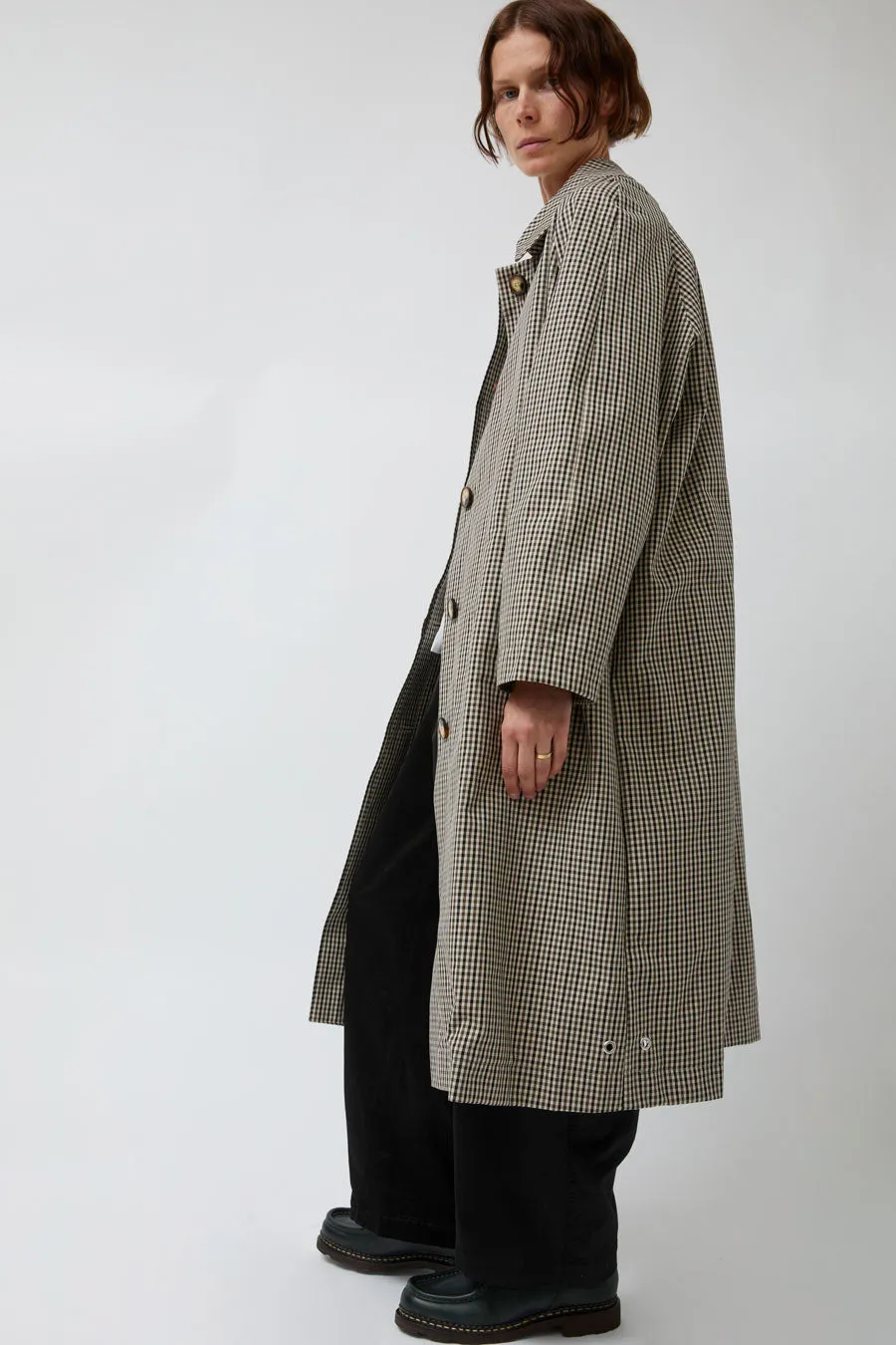 Pret Pour Partir Camille Jacket in Cotton Check sold by No. 6 product image thumbnail 5