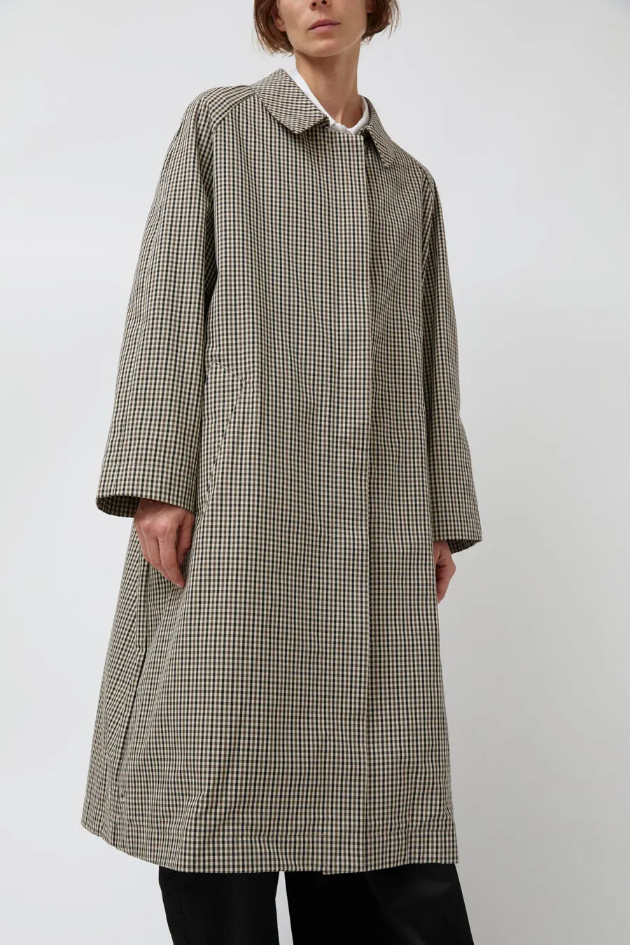 Pret Pour Partir Camille Jacket in Cotton Check sold by No. 6 product image thumbnail 2