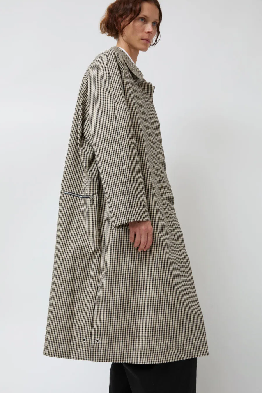 Pret Pour Partir Camille Jacket in Cotton Check sold by No. 6 product image thumbnail 3