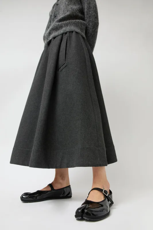 Drogheria Crivellini Fu-Tabi Mary Jane in Black Faux Patent made by No. 6