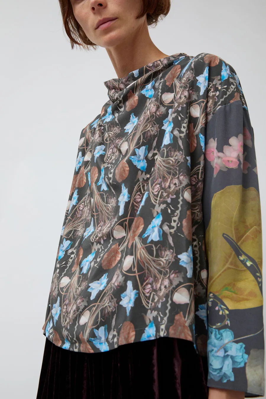 Anntian Asymmetric Top in Mixed Prints sold by No. 6 product image thumbnail 2