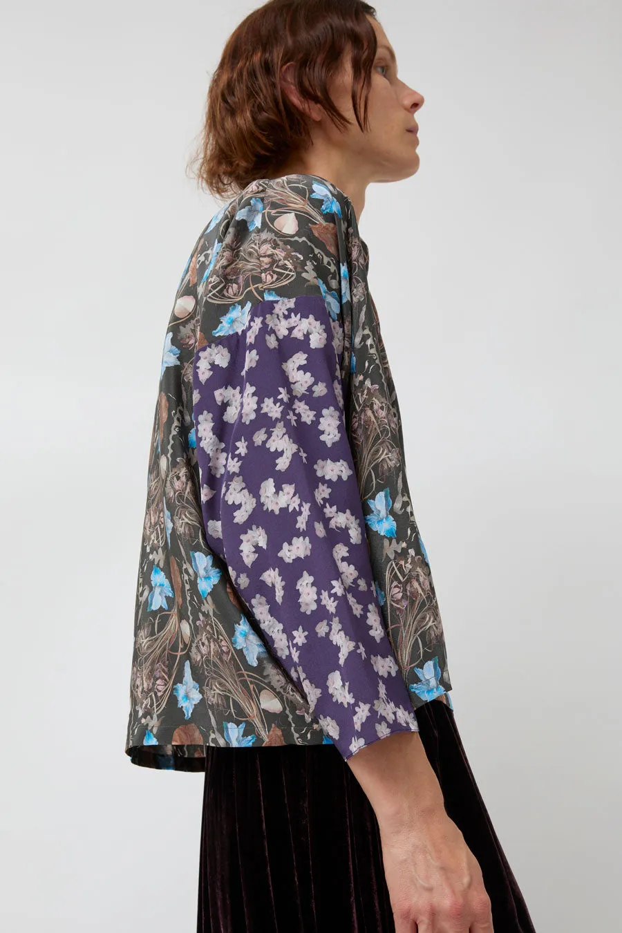 Anntian Asymmetric Top in Mixed Prints sold by No. 6 product image thumbnail 3