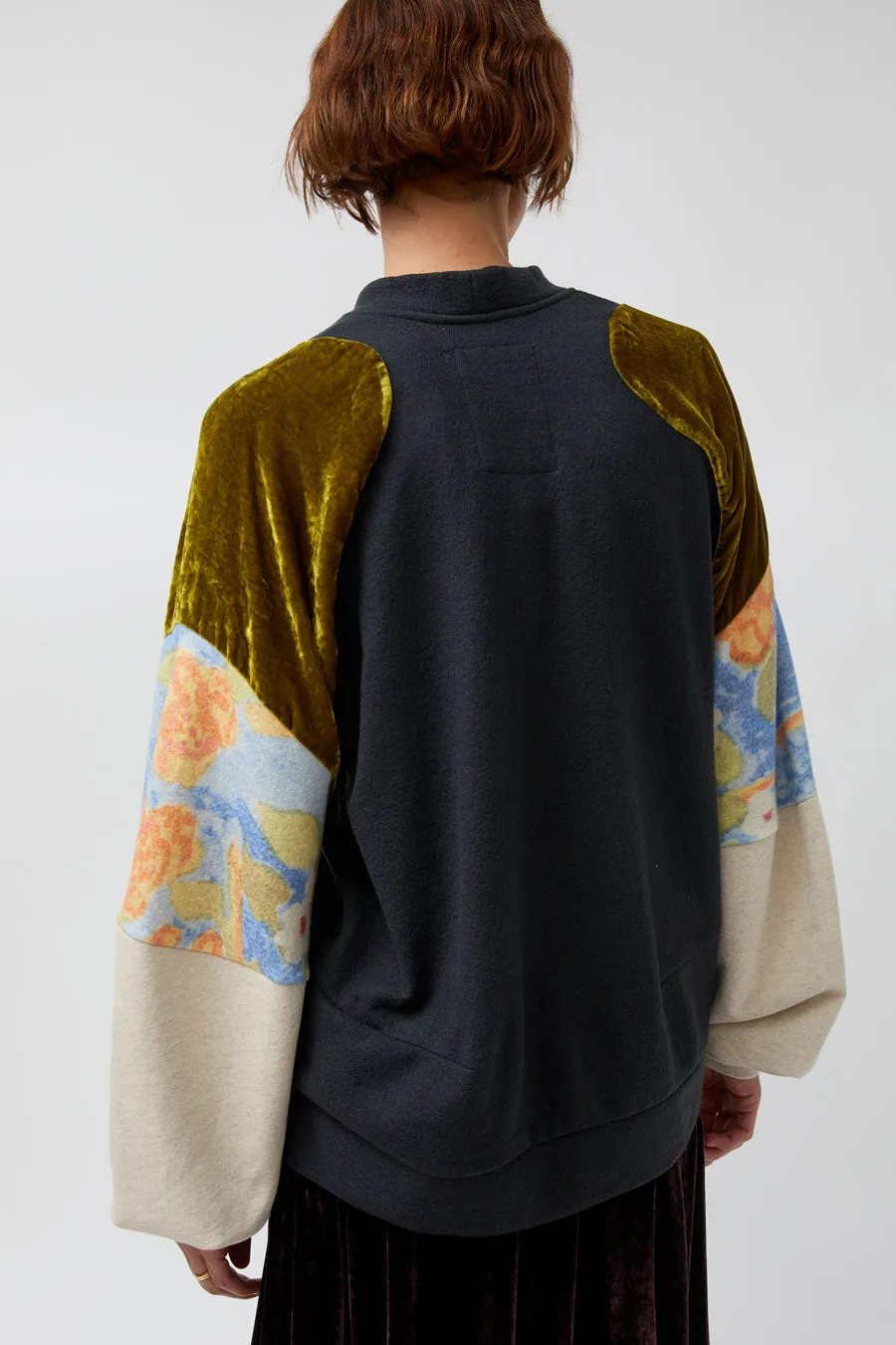 Anntian Mixed Sweaty in Olive Velvet Mix sold by No. 6 product image thumbnail 4