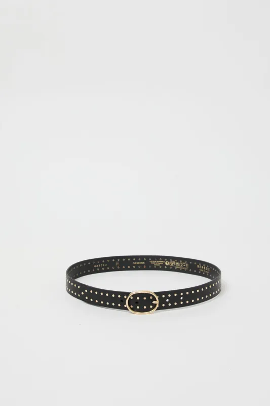 Herbert Frere Soeur La Pasha Belt in Noir sold by No. 6