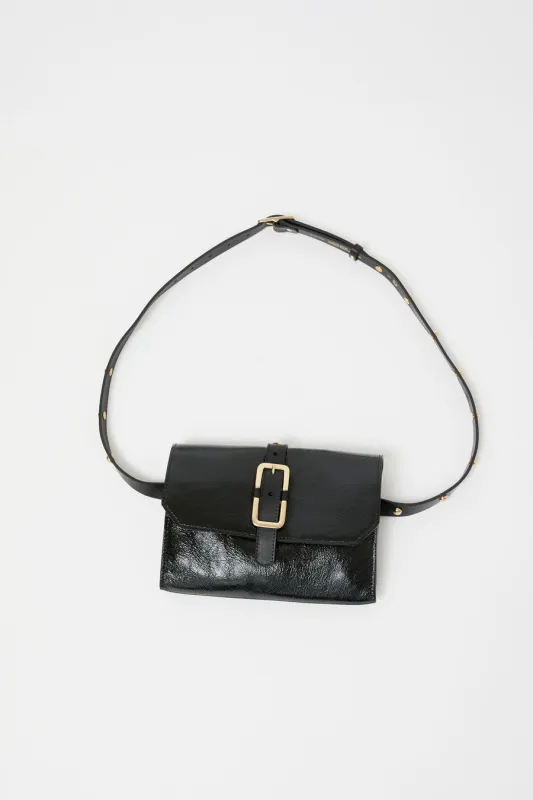 Herbert Frere Soeur La Lulu Millau Crispy Bag in Crispy Noir made by No. 6