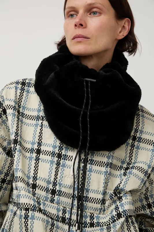 KkCo Tube Scarf in Caviar sold by No. 6