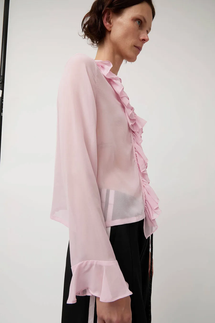 KkCo Coil Silk Top in Blush sold by No. 6 product image thumbnail 2